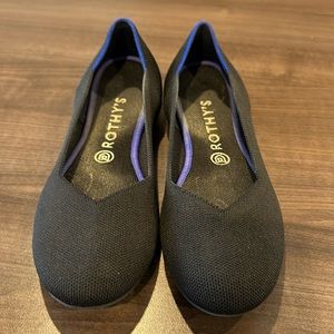 Rothy’s Black Women Flat Size 9.5
